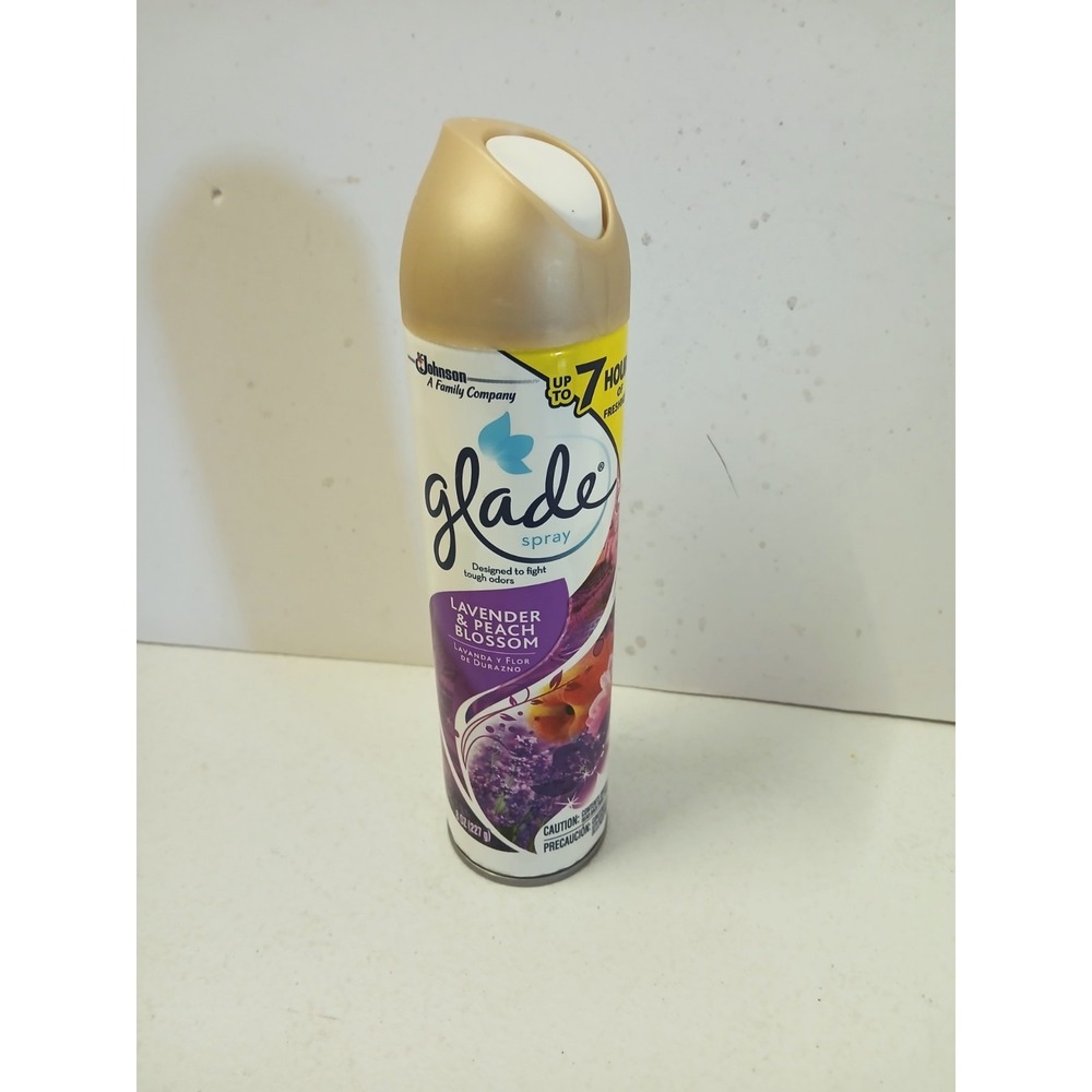 Glade Air Freshener, Room Spray, Lavender and Peach Blossom, 8 Oz‎ .